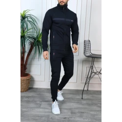Vīriešu treniņtērps tumši zils Orest