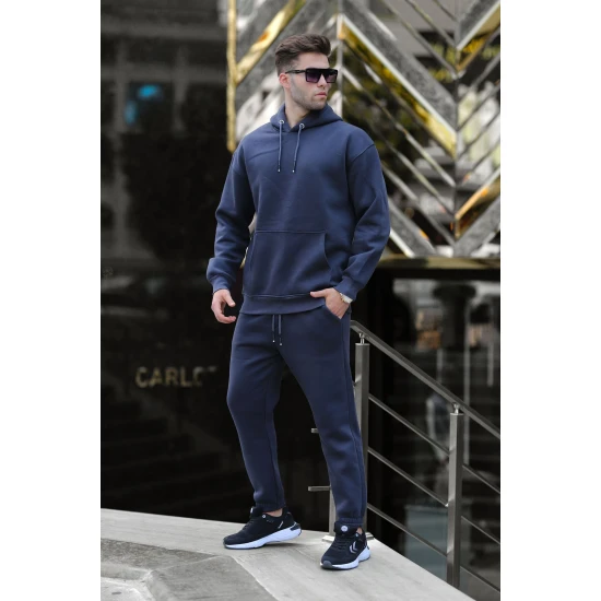 Vīriešu tumši zils sporta tērps Zen PK3001 Premium