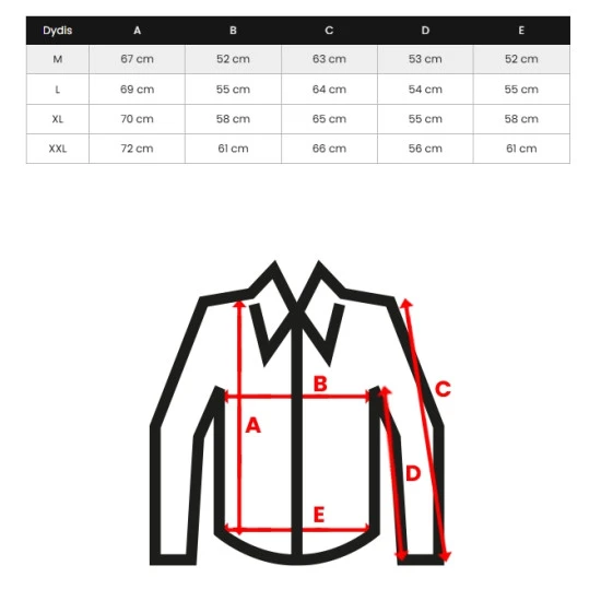 Balts vīriešu krekls Firol O/V01