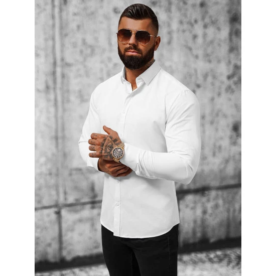 Balts vīriešu krekls Firol O/V01