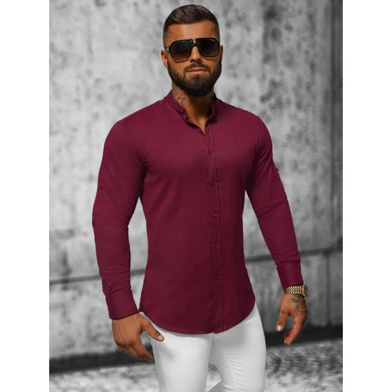 Bordo elegants krekls Oner O/V57