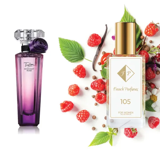 No105 smaržas, ko iedvesmojis Lancôme - Trésor Midnight Rose 33 ml EDP