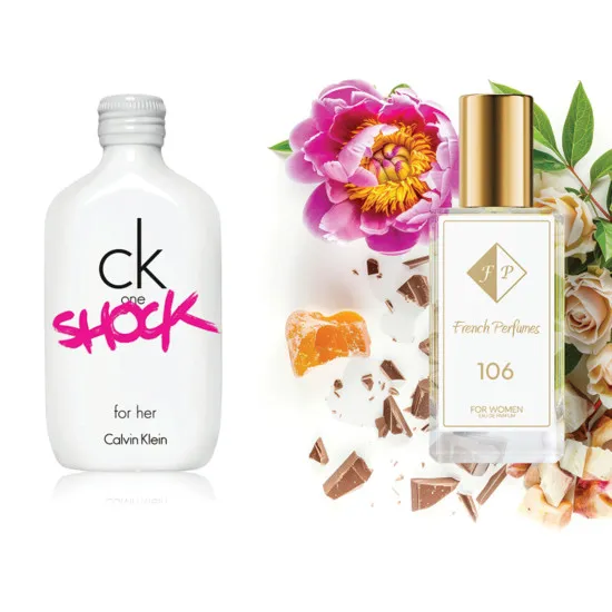 No106 smaržas, ko iedvesmojis Calvin Klein - Shock For Her 104 ml