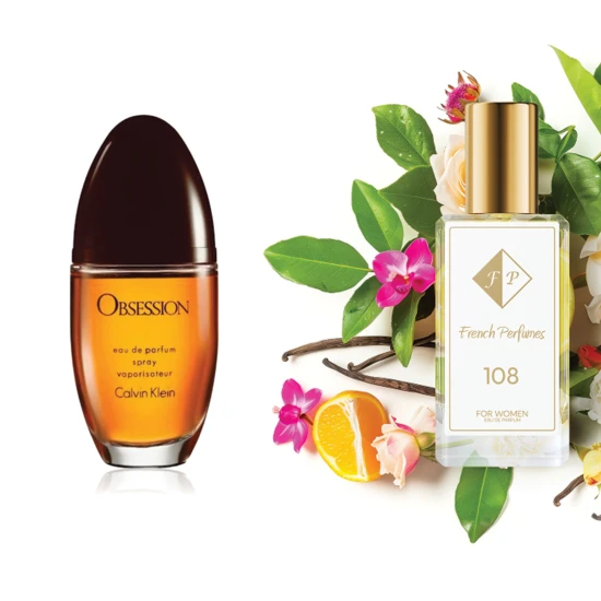 No108 smaržas, ko iedvesmojis Calvin Klein - Obsession Woman 104 ml