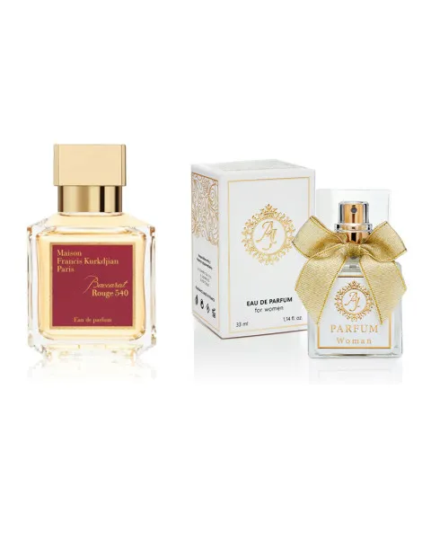 AJ Deluxe smaržas Nr. 135, iedvesmotas no Maison Francis Kurkdjian - Baccarat Rouge 540 Edp (UNISEX), 100 ml