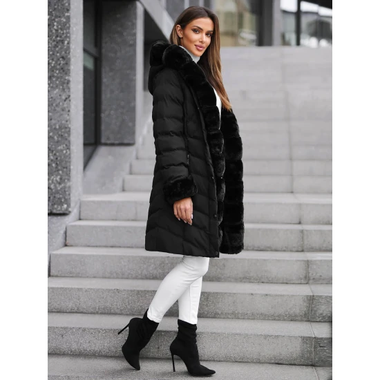 Jaka melna ar kažokādu Dorter JS/5M3156/392