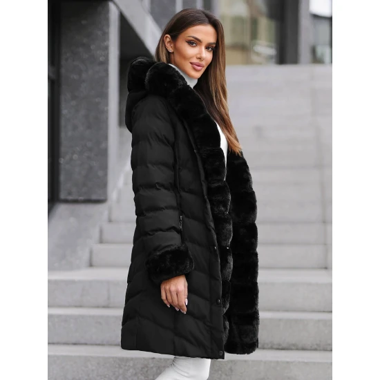 Jaka melna ar kažokādu Dorter JS/5M3156/392