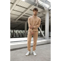 Bēšas krāsas vīriešu sporta bikses Denis