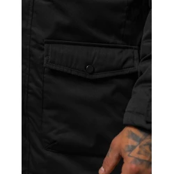 Brūna vīriešu ziemas jaka Zolo