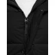 Melna vīriešu stepēta ziemas jaka Poker JS/31M5008