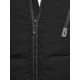 Vīriešu melna stepēta jaka ar kapuci Mino JS/31M5006