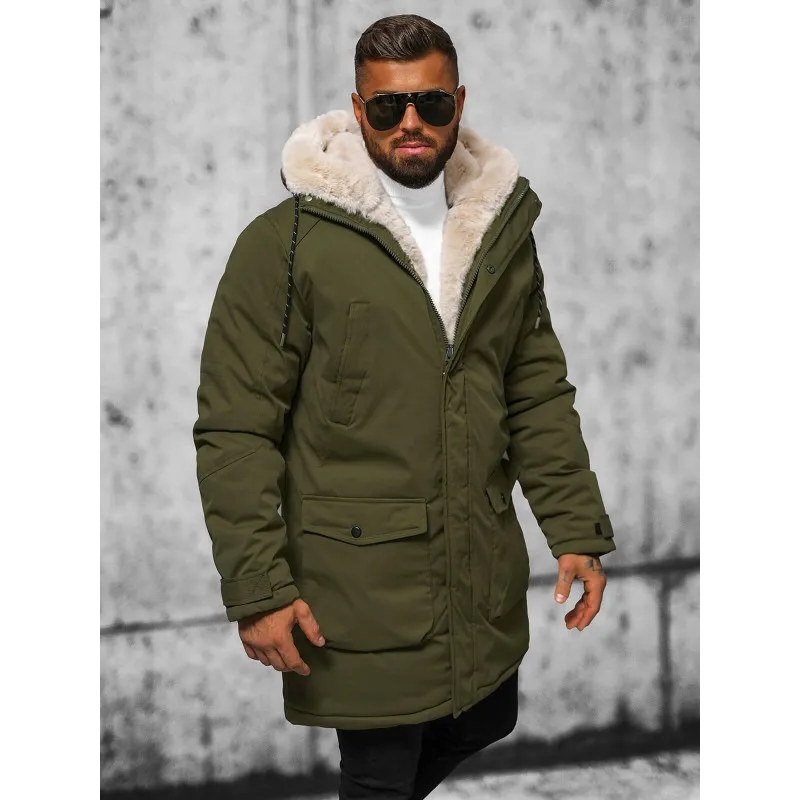 Vīriešu zaļa ziemas jaka zolo JS/5M120/392