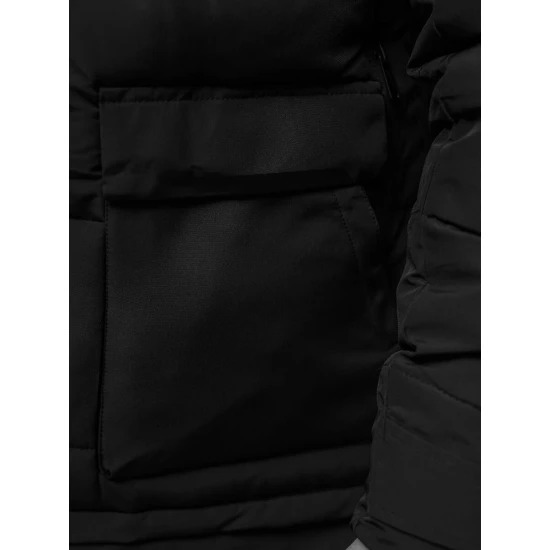 Vīriešu melna stepēta jaka Storm JS/31M5011