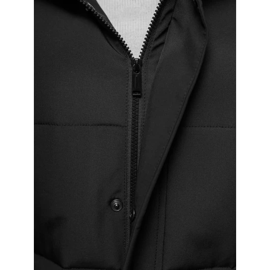 Vīriešu melna stepēta jaka Storm JS/31M5011