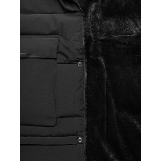 Vīriešu melna stepēta jaka Storm JS/31M5011