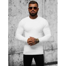 Balts vīriešu džemperis Morel