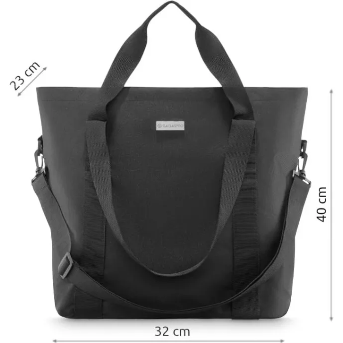 Melna rokassomiņa Loren ZG815