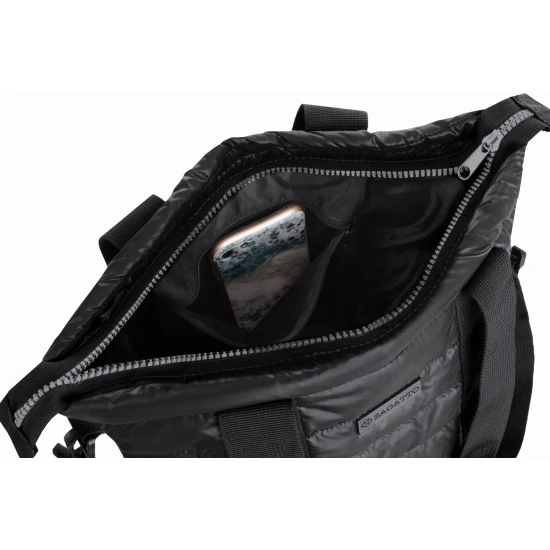 Melna rokassomiņa Māris ZG739