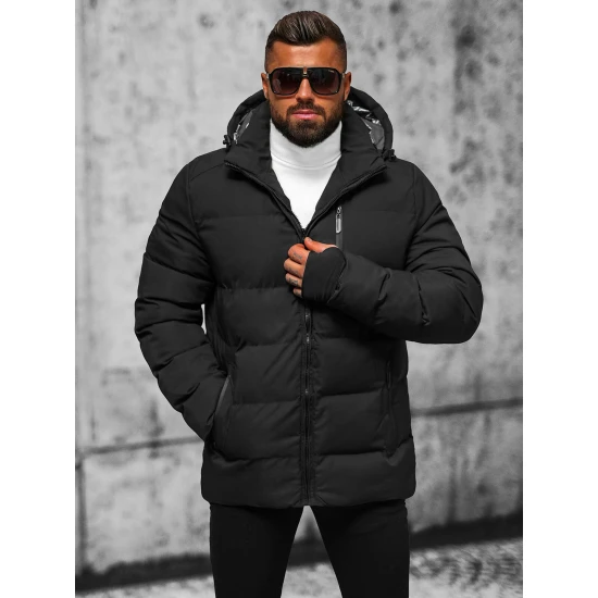 Melna vīriešu jaka Merik JS/5M756/392