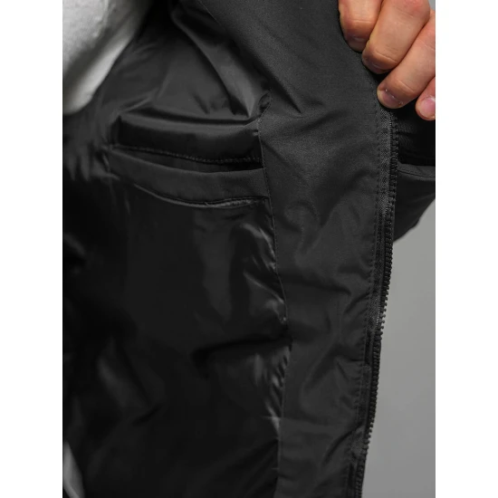 Melna vīriešu jaka Merik JS/5M756/392