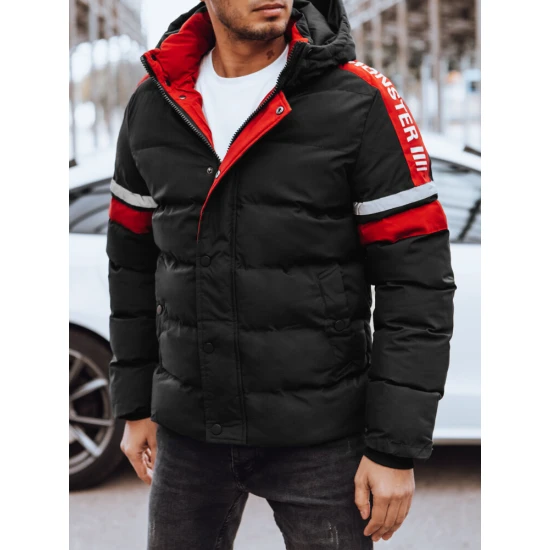 Melna vīriešu ziemas jaka Noris TX4566