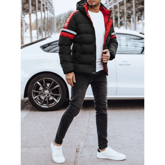 Melna vīriešu ziemas jaka Noris TX4566