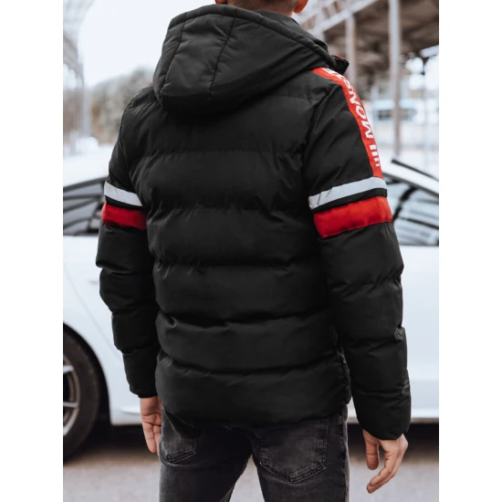 Melna vīriešu ziemas jaka Noris TX4566