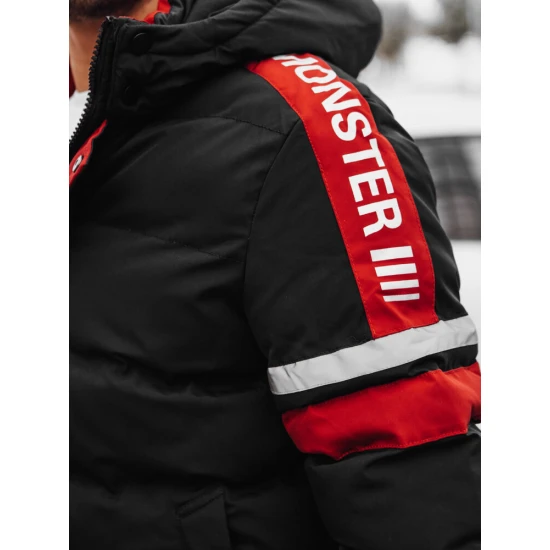 Melna vīriešu ziemas jaka Noris TX4566