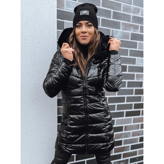Sieviešu melna ziemas jaka Dona TY4085