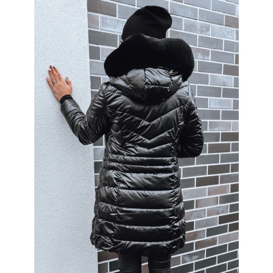 Sieviešu melna ziemas jaka Dona TY4085