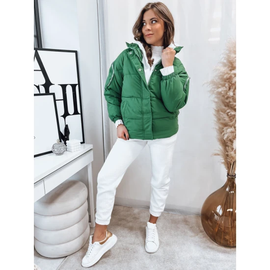 Sieviešu zaļa ziemas jaka Space TY4069