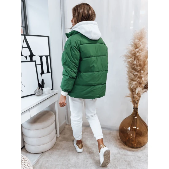 Sieviešu zaļa ziemas jaka Space TY4069