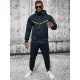 Ciemnoniebieski zestaw sportowy Ronex JS/C8117