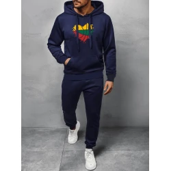 Vīriešu tumši zils uzvalks Lietuva