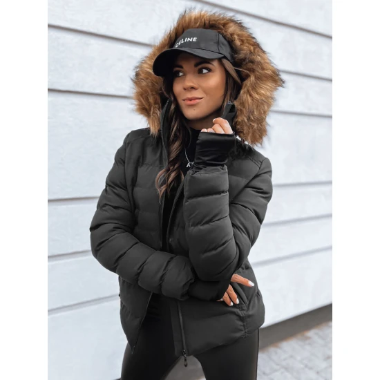 Sieviešu melna ziemas jaka Paloma TY4040