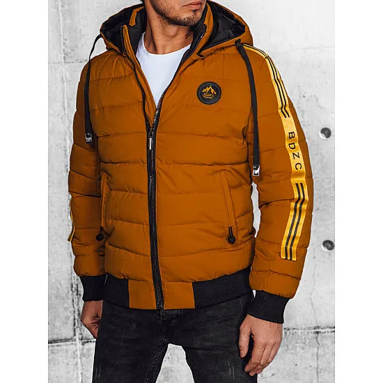 Men's black quilted jacket Romel TX4650