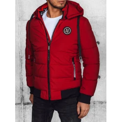 Vīriešu sarkana ziemas jaka Torn