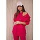 Three Piece Women's Bright Pink Set Sitin 24351