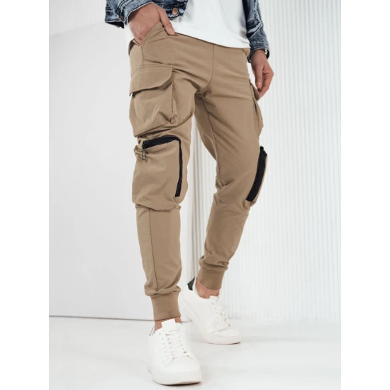 Brūnas vīriešu bikses Oldy UX4166