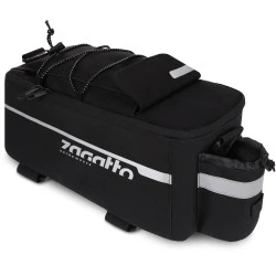 Melna velosipēda soma Rono