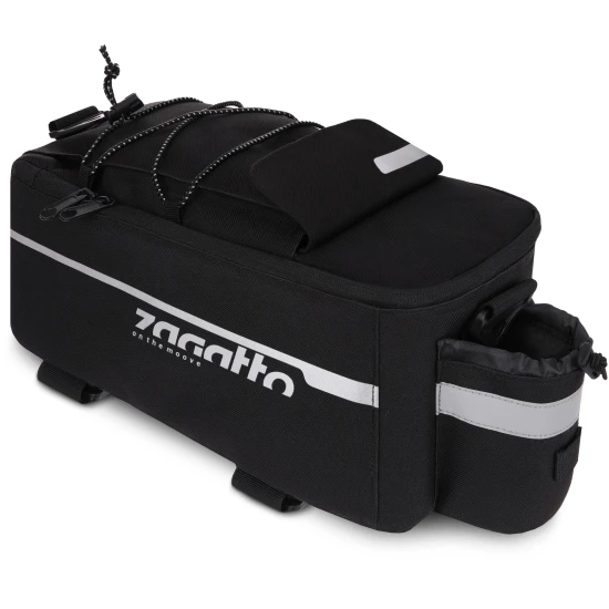 Melna velosipēda soma Rono ZG86