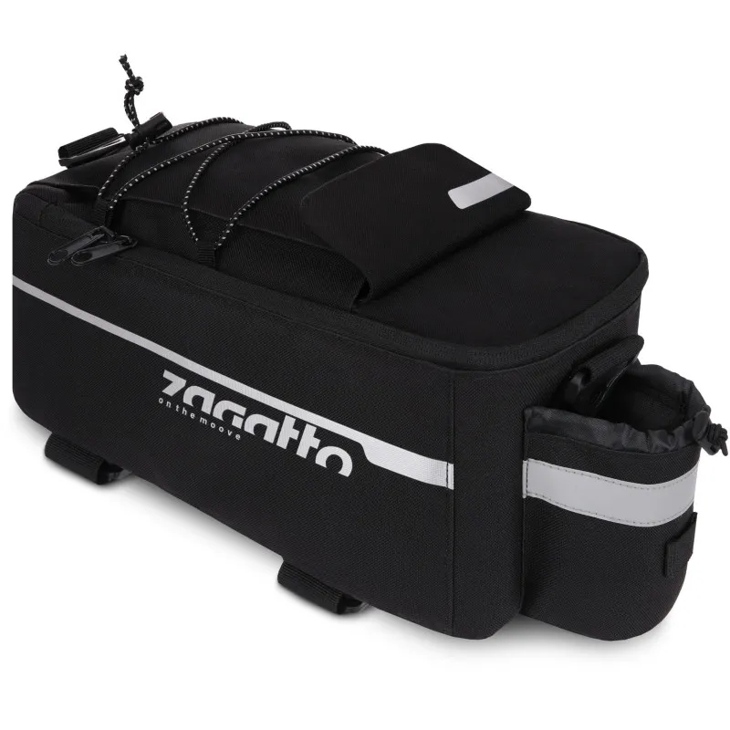 Melna velosipēda soma Rono ZG86