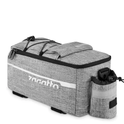 Pelēka velosipēda soma Rivon