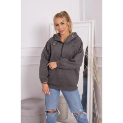 Pelēks džemperis sievietēm Kesi