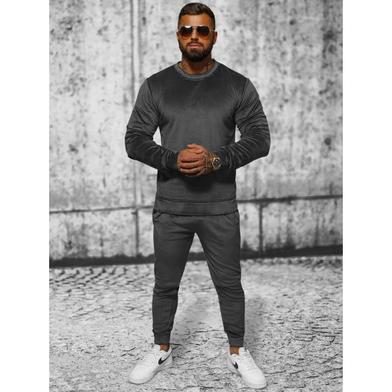 Pelēks velūra komplekts Bill JS/8C1167/3 Premium