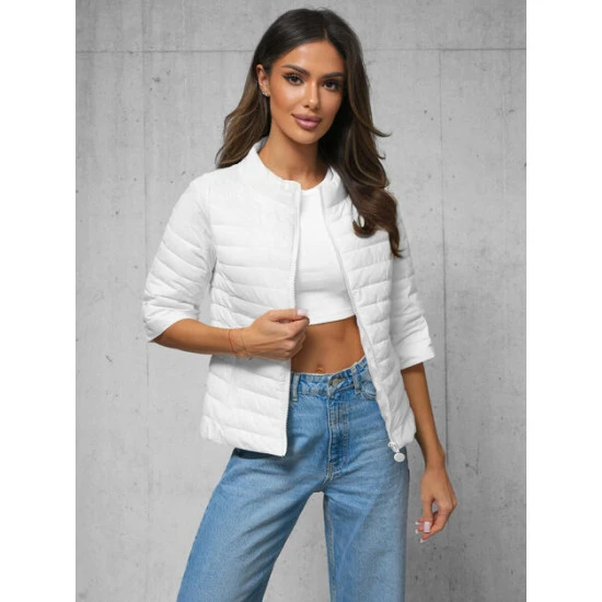 Sieviešu balta jaka Light O/H891Z