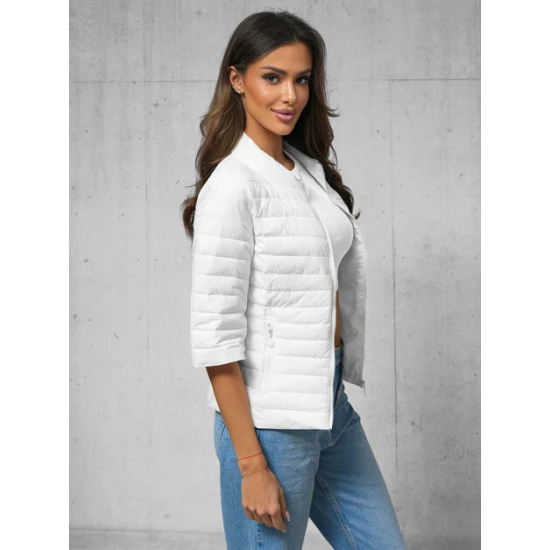 Sieviešu balta jaka Light O/H891Z