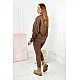 Women's brown set California 9451