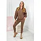 Women's brown set California 9451