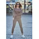 Women's brown set California 9451